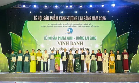 Khai mạc Lễ hội “Sản phẩm xanh - Tương lai sáng” 2026: Lan tỏa kinh tế xanh từ Thủ đô