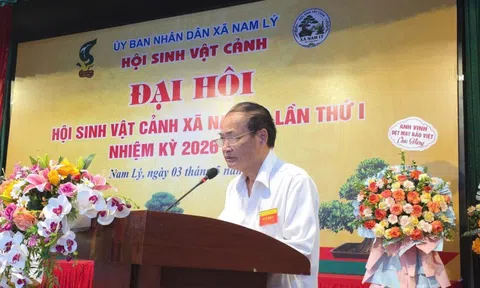 Đại hội Hội Sinh vật cảnh xã Nam Lý, tỉnh Ninh Bình lần thứ nhất, nhiệm kỳ 2026–2031