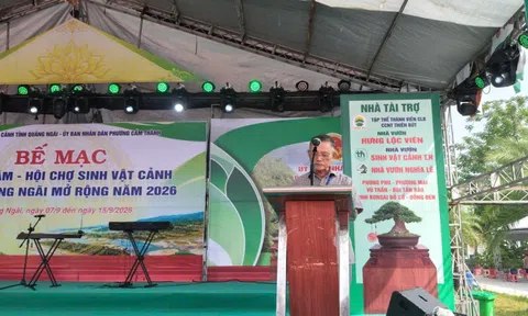 Hội chợ triển lãm Sinh vật cảnh Quảng Ngãi mở rộng 2026: Dấu ấn xã hội hóa và sức lan tỏa của phong trào