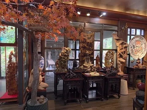 Khám phá nghệ thuật gỗ lũa & gốm sứ Bát Tràng, những tác phẩm đẳng cấp triệu năm