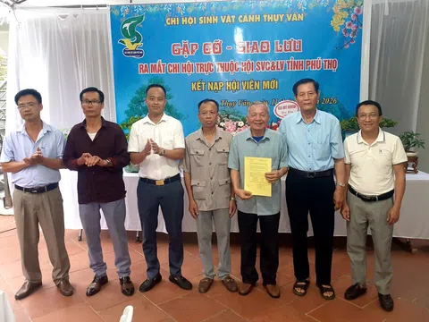 Hội Sinh vật cảnh và Làm vườn Phú Thọ kiện toàn tổ chức, nâng cao chất lượng hoạt động trong giai đoạn mới
