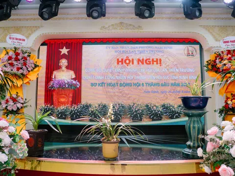 Hội Địa lan Thiên Trường: Vững tổ chức, mạnh phong trào, nâng tầm giá trị