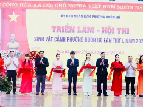 Phường Buôn Hồ - cánh chim đầu đàn của phong trào sinh vật cảnh tỉnh Đắk Lắk