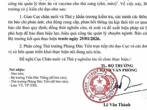 Từ chỉ đạo của Bộ trưởng: Đã đến lúc lập lại trật tự thị trường petshop