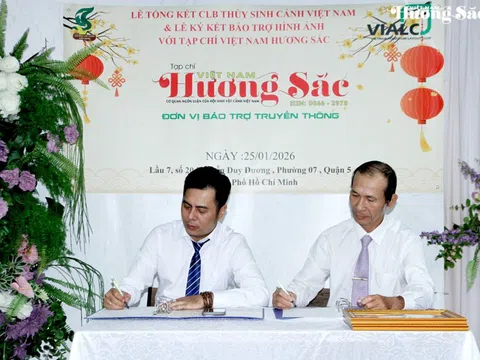 Nâng tầm nghệ thuật thủy sinh: Lễ ký kết hợp tác truyền thông chiến lược