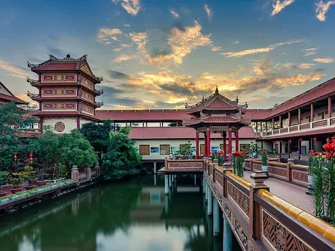 Ngát hương những nhành lan toả từ tâm huyết sư trụ trì