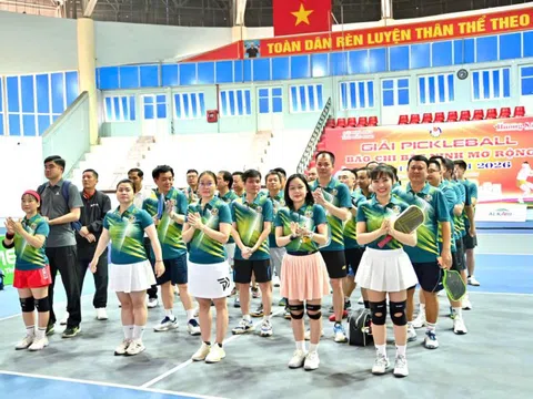 Giải Pickleball Báo chí Bắc Ninh mở rộng lần thứ I thành công tốt đẹp