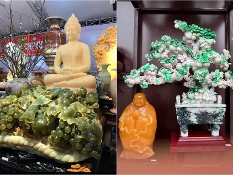 Ghé thăm không gian trưng bày ngọc tự nhiên tại Long Biên, Hà Nội