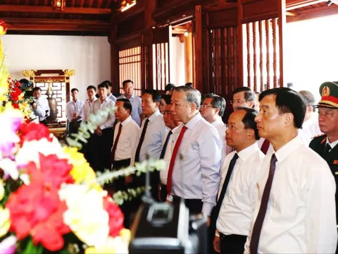 Hà Tĩnh: Long trọng kỷ niệm 120 năm ngày sinh Tổng Bí thư Hà Huy Tập