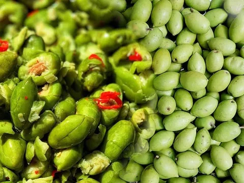Cà na, loại quả có vị chua được săn đón, giá 170.000 đồng/kg vẫn hút khách