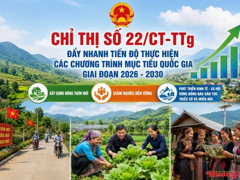 Chỉ thị 22/CT-TTg: Tăng tốc triển khai Chương trình mục tiêu quốc gia giai đoạn 2026 – 2030