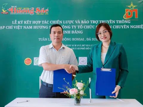Tạp chí Việt Nam hương sắc và Công ty Tổ chức Sự kiện chuyên nghiệp Minh Đăng ký kết hợp tác chiến lược, bảo trợ truyền thông