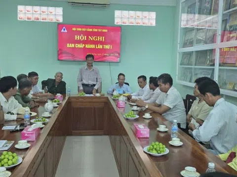 Hội Sinh vật cảnh tỉnh Tây Ninh tổ chức Hội nghị BCH lần thứ I Khu vực Vàm Cỏ Đông và Đồng Tháp Mười