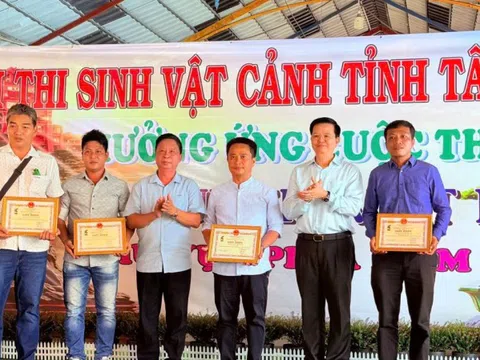 Khai mạc Hội thi Sinh vật cảnh tỉnh Tây Ninh, phát động Cuộc thi Bonsai & Suiseki Việt Nam 2026
