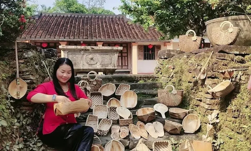 Mo cau, vật phẩm tưởng chừng bỏ đi đã trở thành mặt hàng gia dụng nổi tiếng tại làng quê xứ Quảng